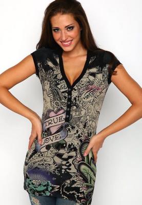 Ed Hardy shirts women-814